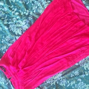 Isabel Marant fuschia midi skirt Jupe Vinkao